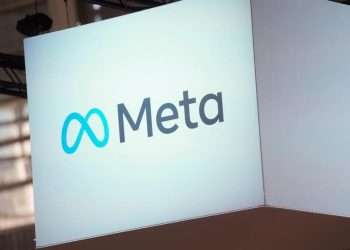 Meta logo sign
